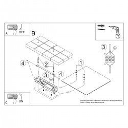 Sollux laelamp Lappo hind ja info | Laelambid | hansapost.ee