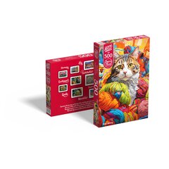 Пазл CherryPazzi Feline Whimsy 500 дет. цена и информация | Пазлы | hansapost.ee