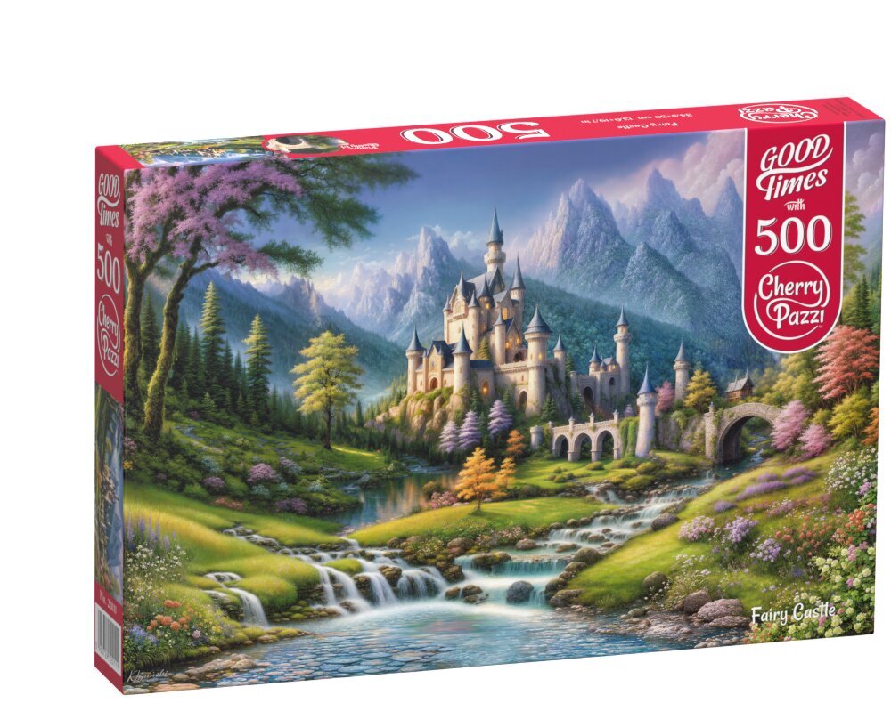 Pusle CherryPazzi Fairy Castle 500-osaline hind ja info | Pusled lastele ja täiskasvanutele | hansapost.ee