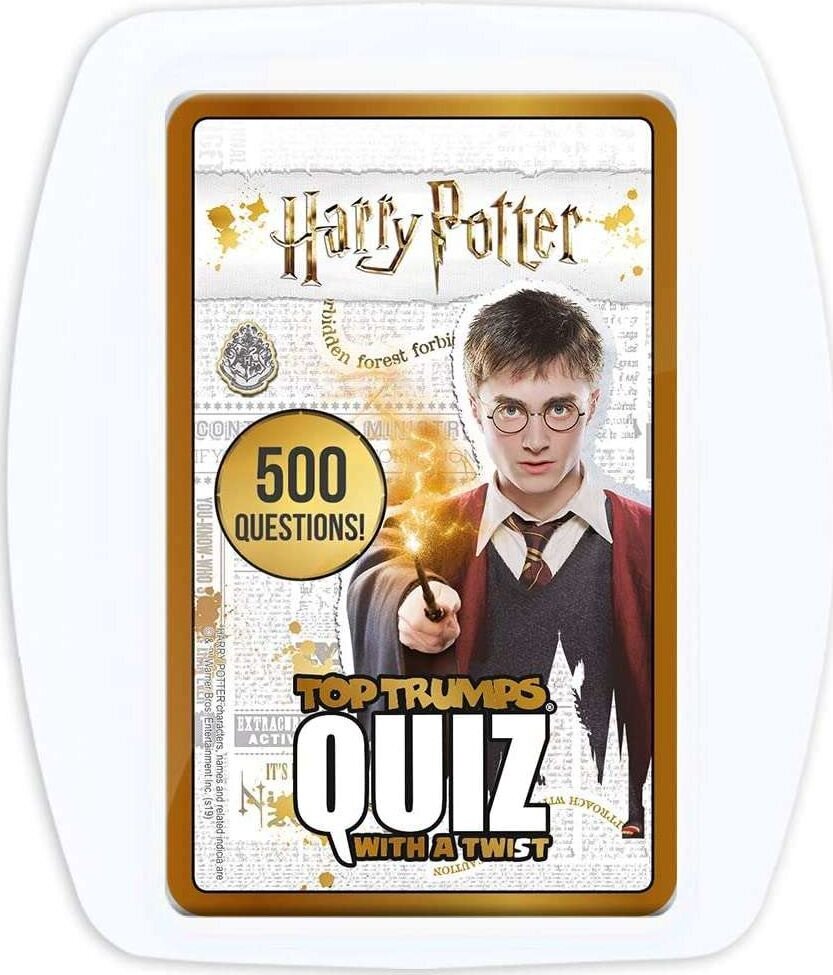 Top Trumps viktoriin 500 küsimust Harry Potteri kohta hind ja info | Arendavad laste mänguasjad | hansapost.ee