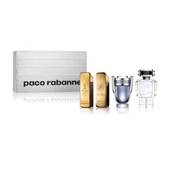 Komplekt Paco Rabanne meestele: 1 Million EDT, 5 ml + 1 Million Parfum, 5 ml + Invictus EDT, 5 ml + Phantom EDT, 5ml цена и информация | Мужские духи | hansapost.ee