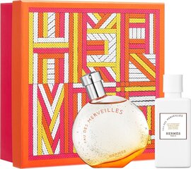Kosmeetikakomplekt Hermes Eau Des Merveilles: tualettvesi EDT, 50 ml + ihupiim, 40 ml hind ja info | Hermes Parfüümid, lõhnad ja kosmeetika | hansapost.ee