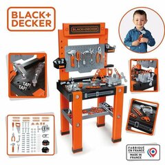 Laste töölaua komplekt Smoby Black Decker, 79 tk цена и информация | Игрушки для мальчиков | hansapost.ee