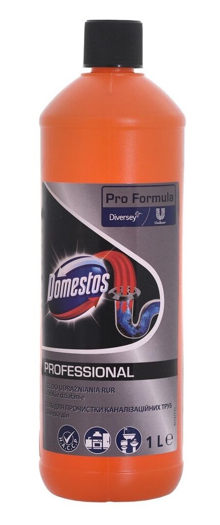 Torupuhastusvahend Domestos Professional, 1l hind ja info | Puhastusvahendid | hansapost.ee