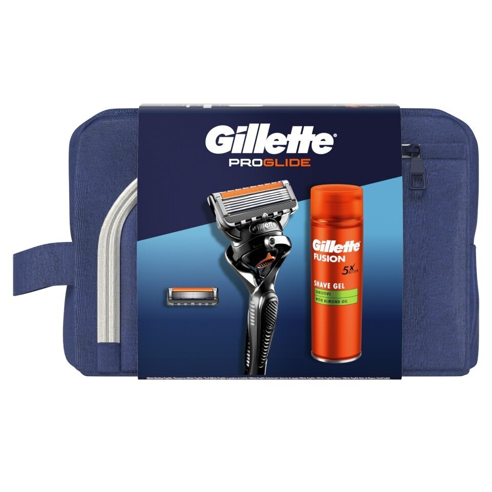 Reisikomplekt Gillette ProGlide hind ja info | Raseerimisvahendid | hansapost.ee