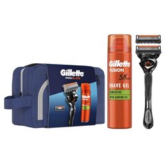 Набор для бритья Gillette Fusion Proglide, 2 предмета цена и информация | Средства для бритья и косметика | hansapost.ee