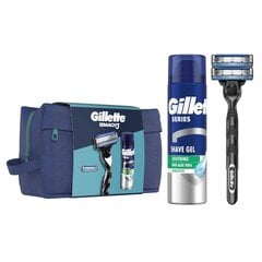 Подарочный набор для мужчин Gillette Mach3 цена и информация | Средства для бритья и косметика | hansapost.ee