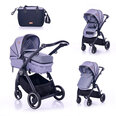 Универсальная коляска 2in1 Lorelli Adria, Grey