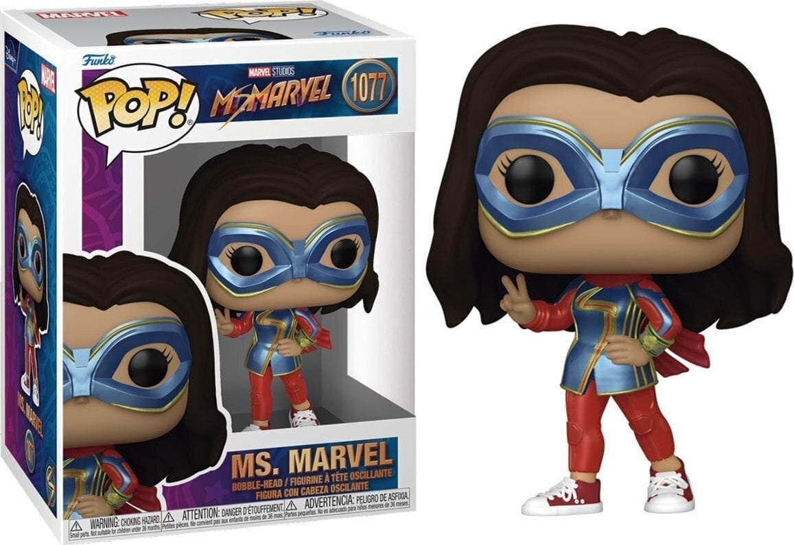 Vinüülist figuur Funko Pop! Marvel Ms. Marvel цена и информация | Fännitooted mänguritele | hansapost.ee