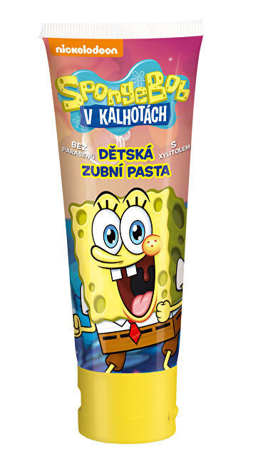 Laste hambapasta VitalCare SpongeBob, 75 ml цена и информация | Hambaharjad, hampapastad ja suuloputusvedelikud | hansapost.ee