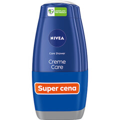 Nivea Creme Care Shower Gel ( 2 x 500 ml ) - Sprchový gel 500ml цена и информация | Масла, гели для душа | hansapost.ee
