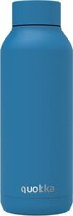 Твердая стальная поилка Quokka 510мл синий цена и информация | Бутылки для воды | hansapost.ee
