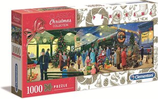 Pusle Clementoni Jõulurong, 1000-osaline hind ja info | Pusled lastele ja täiskasvanutele | hansapost.ee