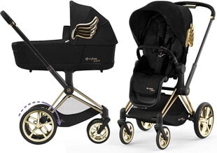 Универсальная коляска Cybex e-Priam 2в 1, Jeremy Scott Wings Black цена и информация | Коляски | hansapost.ee