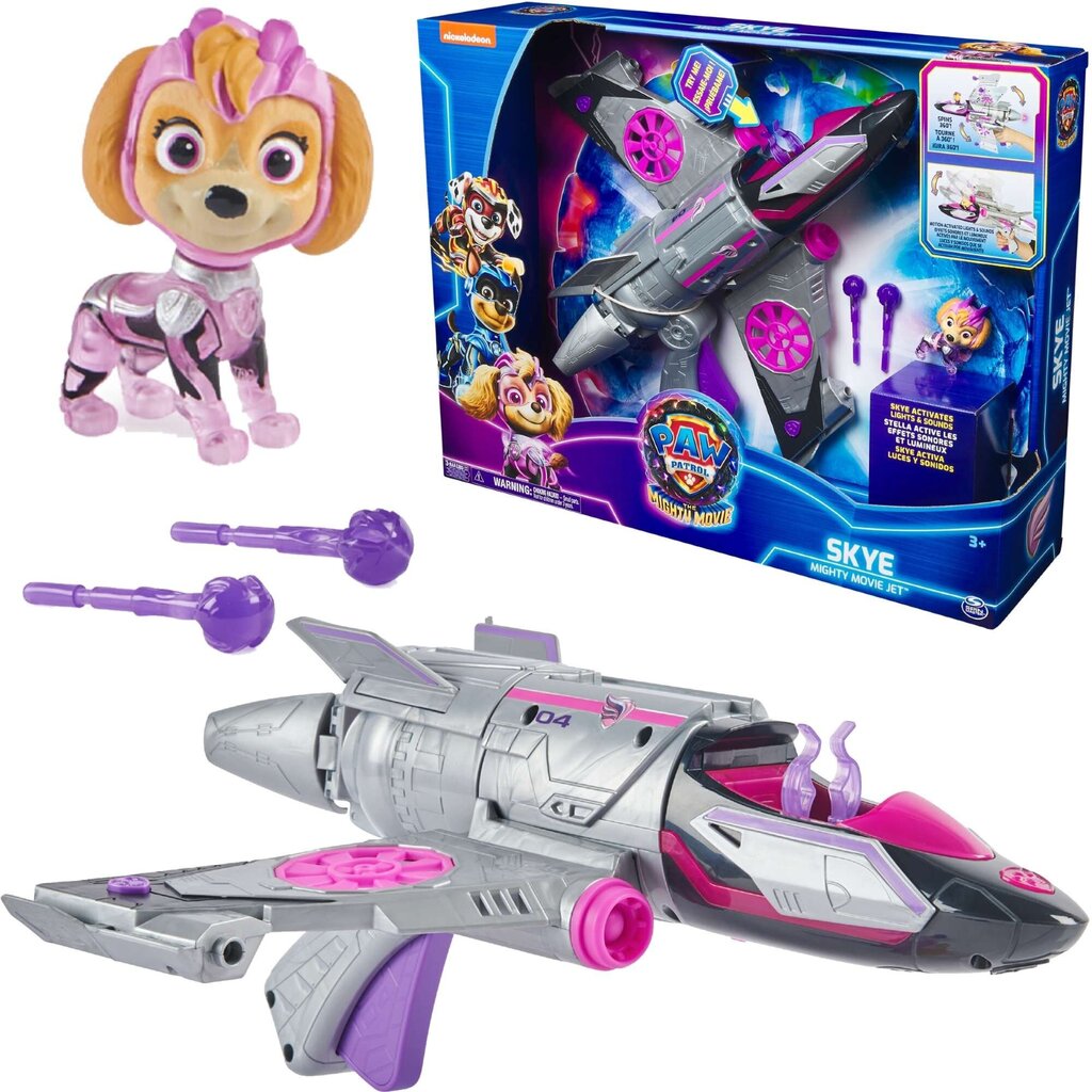 Figuur Skye sõiduk Deluxe Paw Patrol interaktiivne цена и информация | Mänguasjad tüdrukutele | hansapost.ee