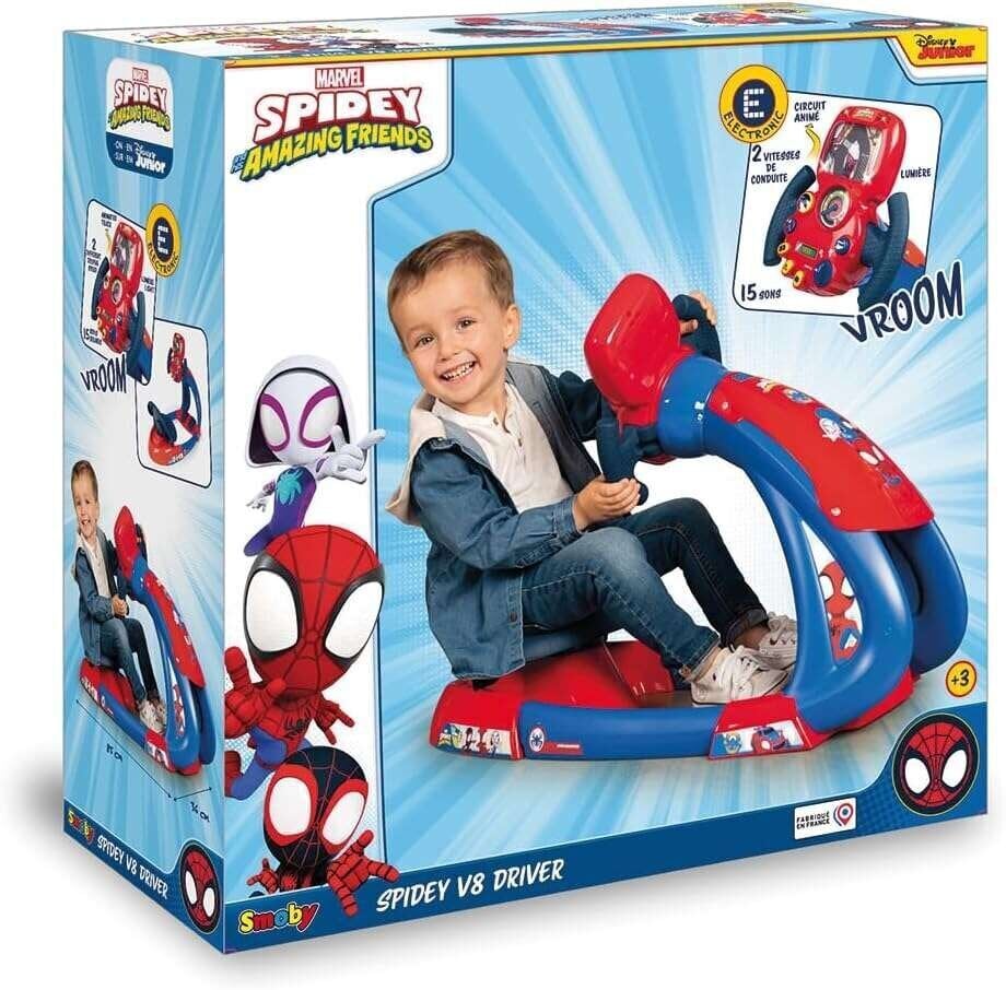 Laste sõidusimulaator Smoby Spiderman Marvel hind ja info | Arendavad laste mänguasjad | hansapost.ee
