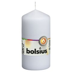 Bolsius sammasküünlad 10 tk 120 x 58 mm valge hind ja info | Küünlad, küünlajalad | hansapost.ee