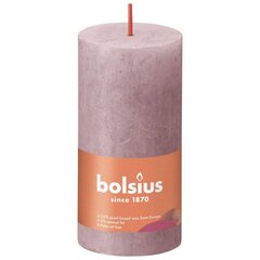 Bolsius sammasküünlad Shine 8 tk 100x50 mm vanaroosa hind ja info | Küünlad, küünlajalad | hansapost.ee