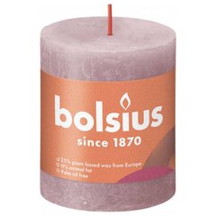 Bolsius sammasküünlad Shine 6 tk 80 x 68 mm vanaroosa цена и информация | Свечи, подсвечники | hansapost.ee