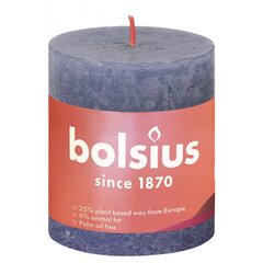 Bolsius sammasküünlad Shine 6 tk 80 x 68 mm sinine цена и информация | Свечи, подсвечники | hansapost.ee