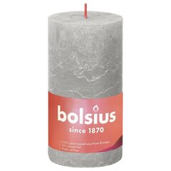 Bolsius sammasküünlad Shine 6 tk 130 x 68 mm liivahall hind ja info | Küünlad, küünlajalad | hansapost.ee