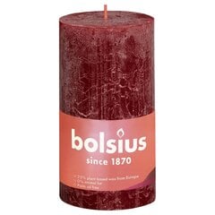 Bolsius sammasküünlad Shine 6 tk 130 x 68 mm sametpunane цена и информация | Свечи, подсвечники | hansapost.ee