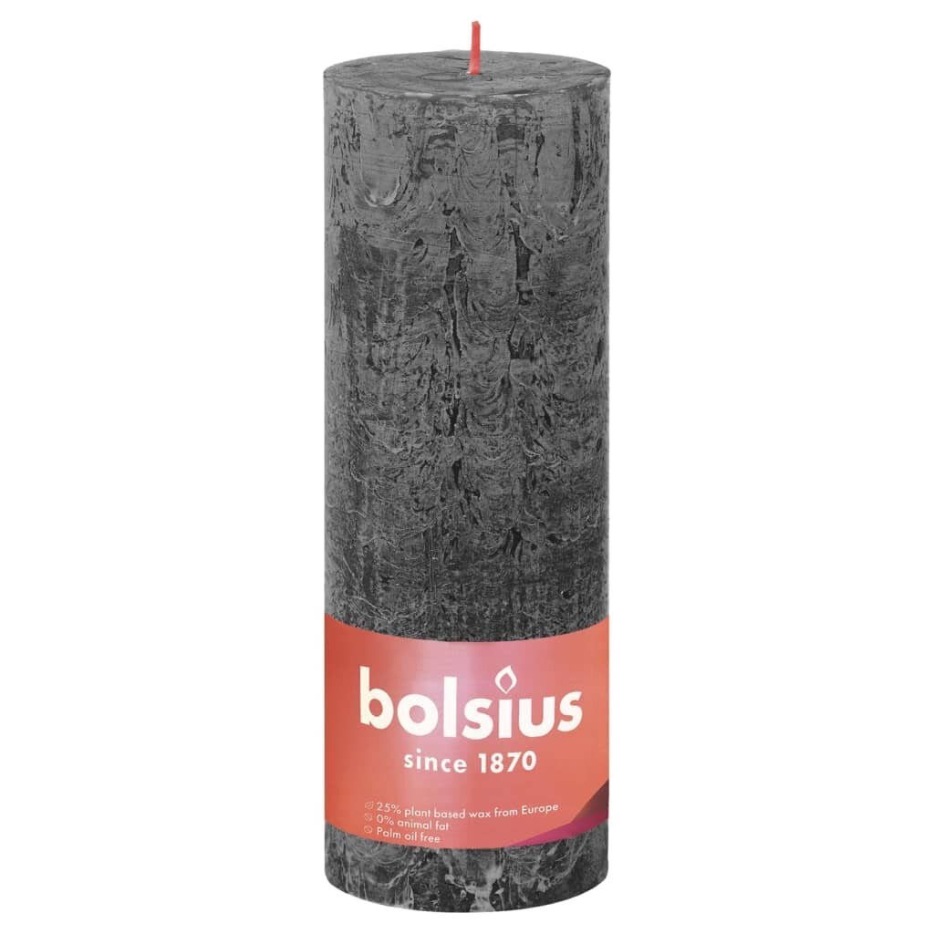 Bolsius sammasküünlad Shine 6 tk 190 x 68 mm tormihall цена и информация | Küünlad, küünlajalad | hansapost.ee