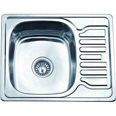 Roostevabast terasest valamu D5848A parem, sifooniga price and information | Kitchen sinks | hansapost.ee