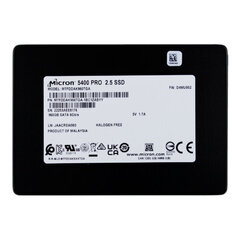 Micron 5400 PRO MTFDDAK960TGA-1BC1ZABYYT hind ja info | Sisemised kõvakettad | hansapost.ee