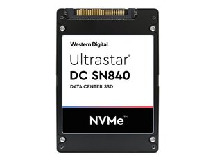 Wd Ultrastar Dc SN840 WUS4BA119DSP3X1 цена и информация | Внутренние жёсткие диски (HDD, SSD, Hybrid) | hansapost.ee