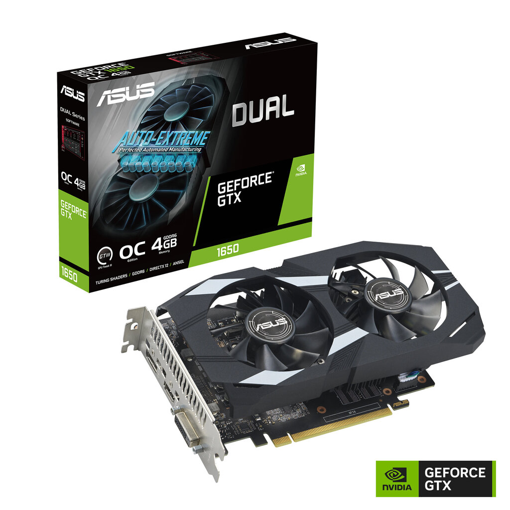 Asus Phoenix GeForce GTX 1650 EVO OC Edition (O4GD6-P-EVO) hind ja info | Videokaardid | hansapost.ee