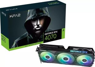 KFA2 GeForce RTX 4070 EX Gamer 1-Click OC (47NOM7MD7JEK) цена и информация | KFA2 Компьютерная техника | hansapost.ee