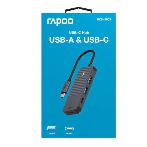 Rapoo UCH-4003 цена и информация | USB adapterid ja jagajad | hansapost.ee
