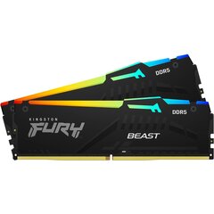 Kingston Fury Beast RGB цена и информация | Объём памяти (RAM) | hansapost.ee