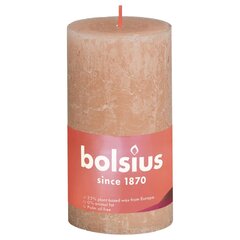 Bolsius sammasküünlad Shine 6 tk 130 x 68 mm roosa hind ja info | Küünlad, küünlajalad | hansapost.ee