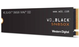 SanDisk WD Black SN850X WDBB9G0010BNC hind ja info | Sisemised kõvakettad | hansapost.ee