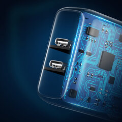 Зарядное устройство UGREEN CD243, 2x USB-C, 40 Вт (белое) цена и информация | Зарядные устройства для телефонов | hansapost.ee