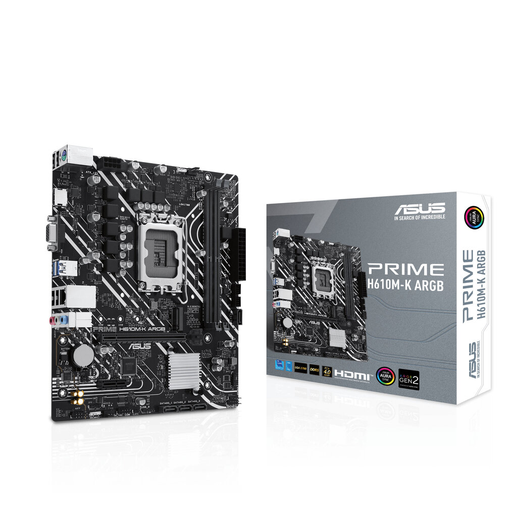 Asus Prime H610M-K ARGB цена и информация | Emaplaadid | hansapost.ee