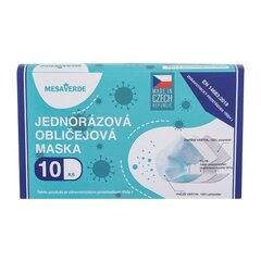 Mesaverde Disposable face mask (10 pcs) цена и информация | Аптечки | hansapost.ee