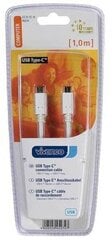 Кабель Vivanco USB-C, 1 м (45293) цена и информация | Кабели для телефонов | hansapost.ee