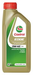 Моторное масло Castrol Edge TITANIUM FST 0W-40 цена и информация | Castrol Смазка | hansapost.ee