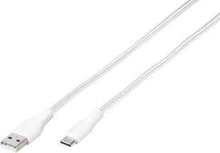 Vivanco кабель USB-C - USB-A 1,5m, белый (61696) цена и информация | Borofone 43757-uniw | hansapost.ee