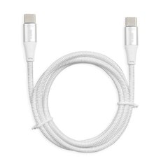iBOX IKUTC USB-C кабель 60Вт 2м Белый цена и информация | Кабели для телефонов | hansapost.ee