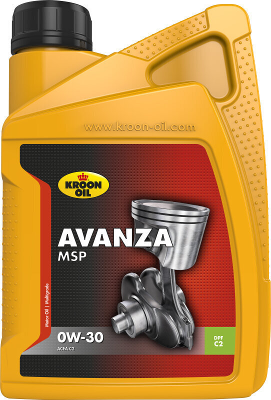Kroon-Oil Avanza MSP 0W-30 sünteetiline õli, 1 L hind ja info | Mootoriõlid | hansapost.ee