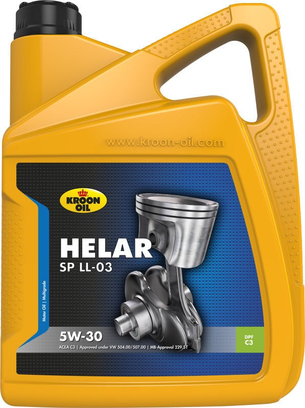 Õli KROON-OIL Helar SP 5W-30 LL-03, 5L цена и информация | Mootoriõlid | hansapost.ee