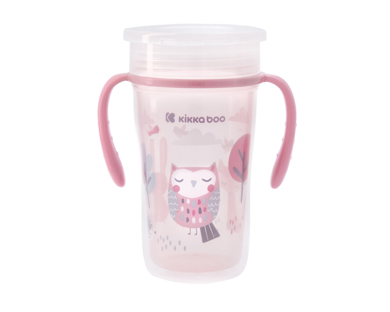 Pudel KikkaBoo Owl 360°, 12+ kuud, 300 ml hind ja info | Lutipudelid ja tarvikud | hansapost.ee