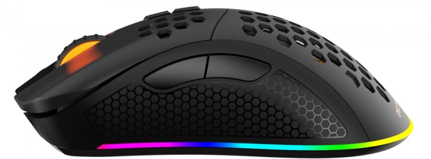 Deltaco Gaming Mouse DM220, RGB, SPCP6651, 400-6400 DPI, 1000 HZ, BLACK цена и информация | Arvutihiired | hansapost.ee