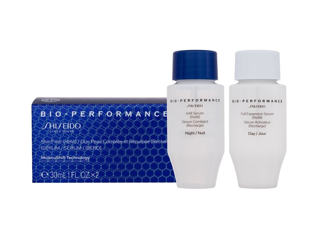 Näoseerumite komplekt Shiseido: päevane näoseerum, 30 ml + öine näoseerum, 30 ml hind ja info | Näoõlid, ampullid ja seerumid | hansapost.ee