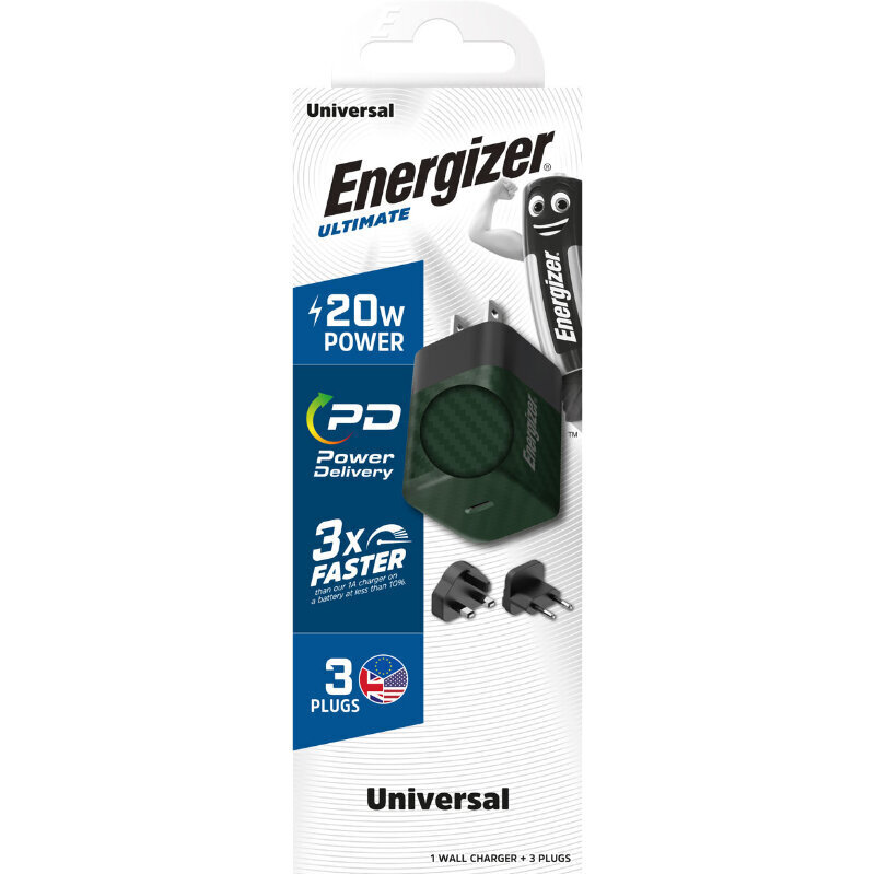 Energizer A20MUGR цена и информация | Laadijad mobiiltelefonidele | hansapost.ee