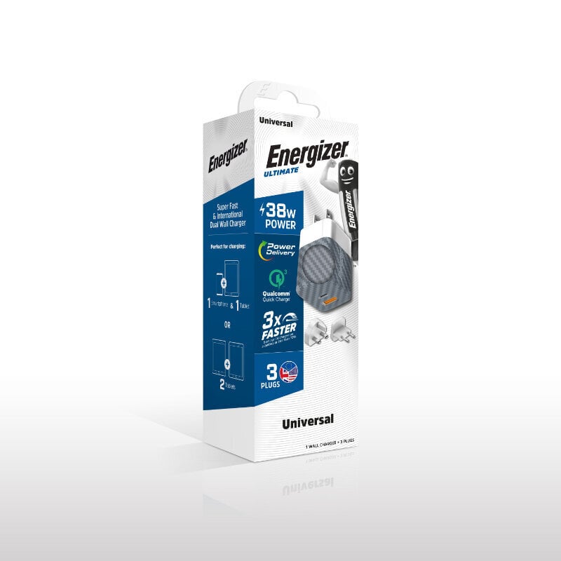 Energizer A38QMU hind ja info | Laadijad mobiiltelefonidele | hansapost.ee